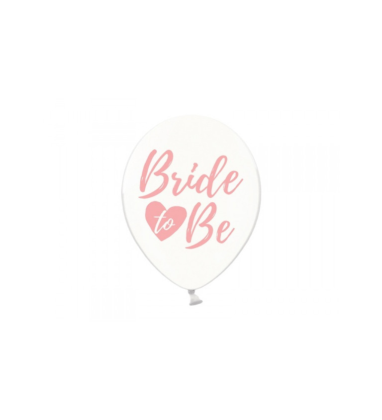 Balónek - Bride to Be - 6 ks