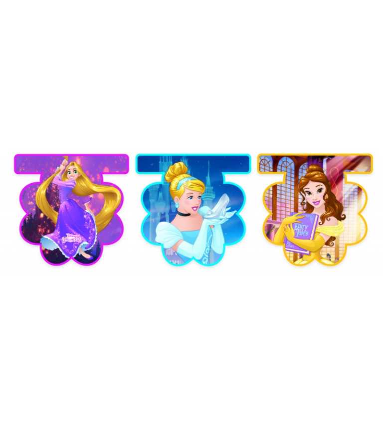 Praporky - Disney princezny