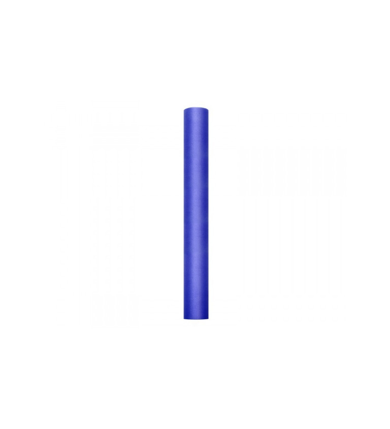 Dekorační tyl - tmavě modrý, 50 cm