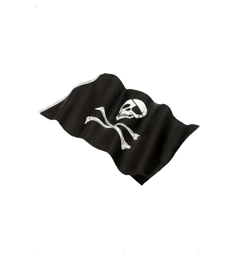Dekorace pirátská vlajka velká