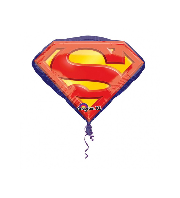 Fóliový balónek supershape - Symbol Supermana