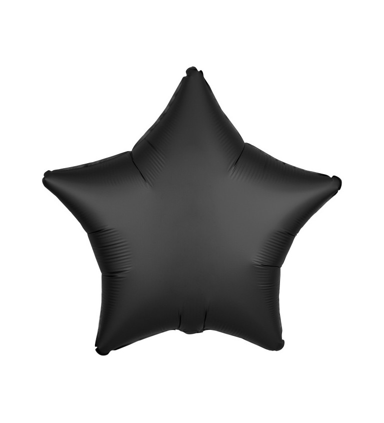 Balonek hvězda - černý