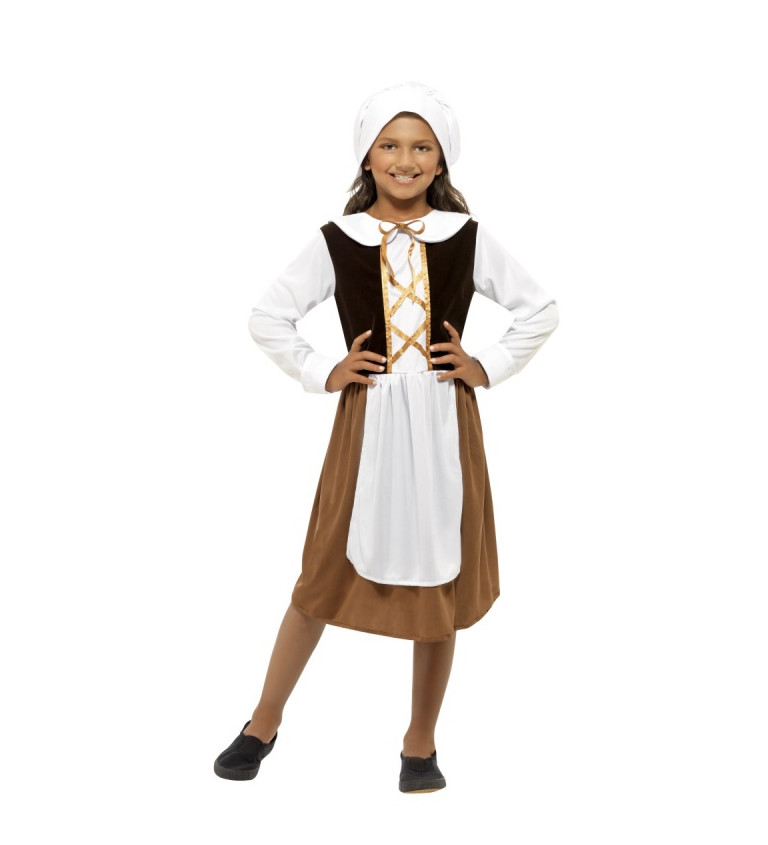 Dětský kostým - Tudorovská dívka