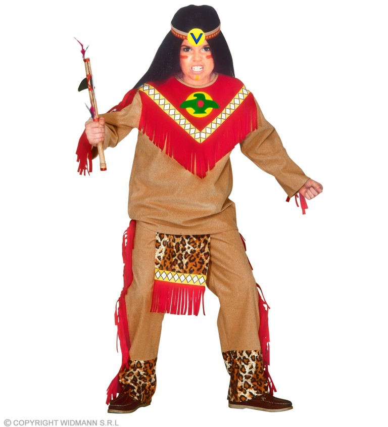 Dětský indiánský kostým