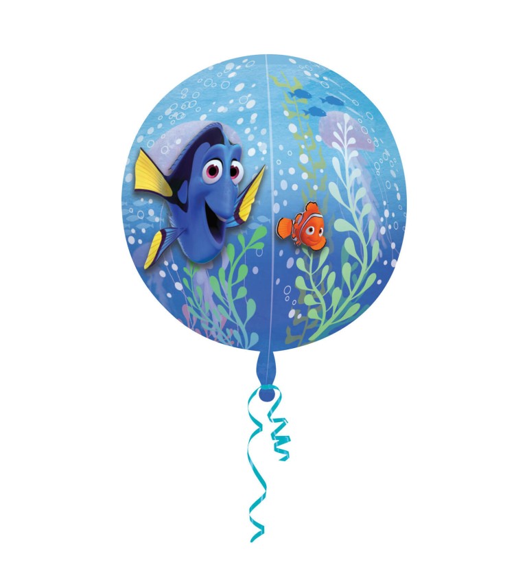 Fóliový balónek koule - Hledá se Dory