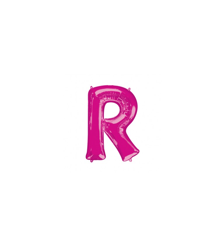 Nafukovací fóliový balónek růžový - R