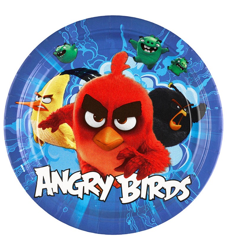 Talíře - Angry Birds