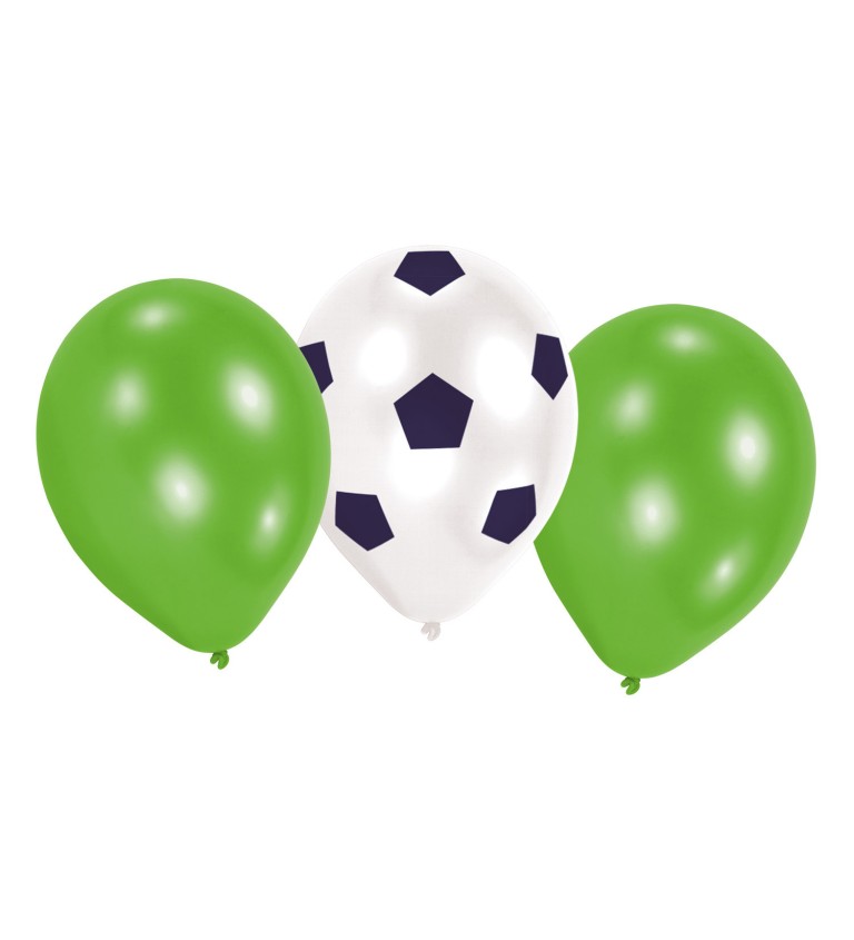 Latexové balónky - Fotbalová párty
