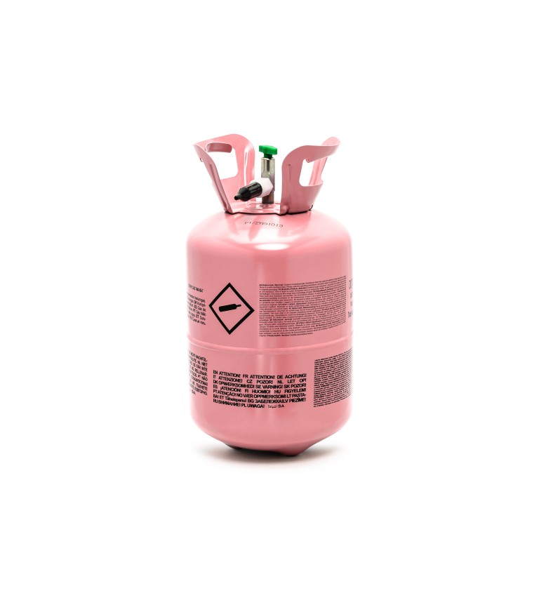 Helium bomba 30, barva růžová