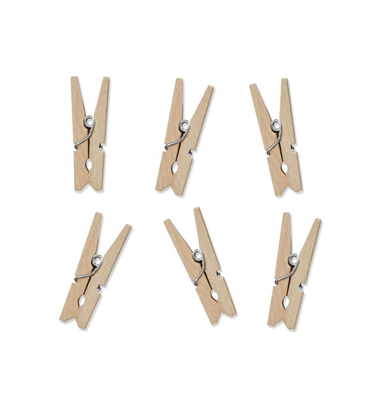 Kolíčky - dřevěné