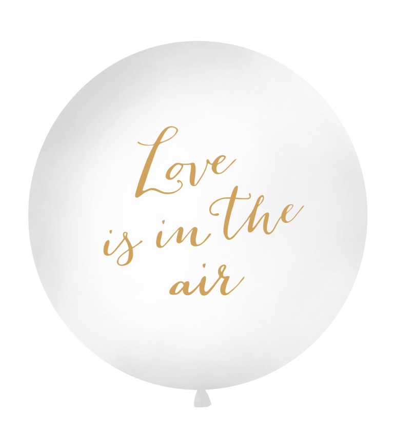 Jumbo balónek - Love is in the air