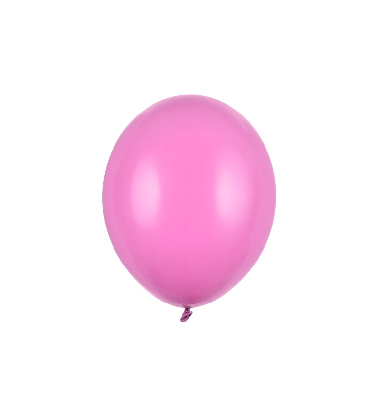 Pevné pastelové balónky fuchsiové