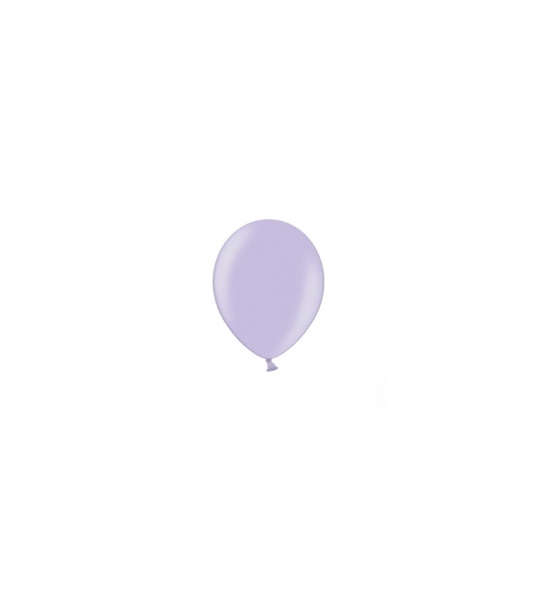 Balónek metalický mini - fialový - 1 ks
