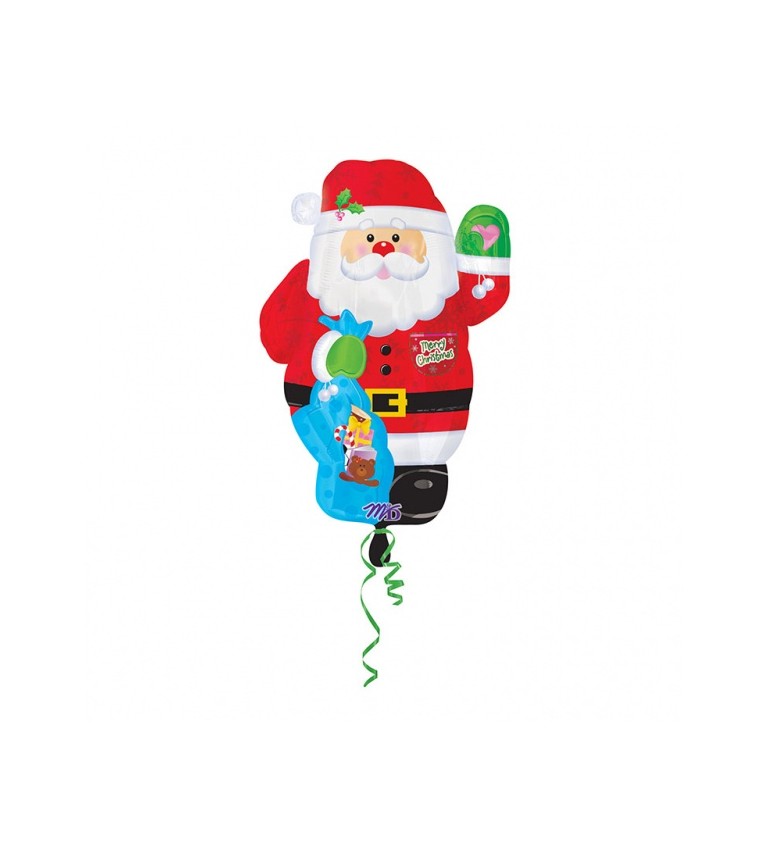 Fóliový balónek - Santa Claus