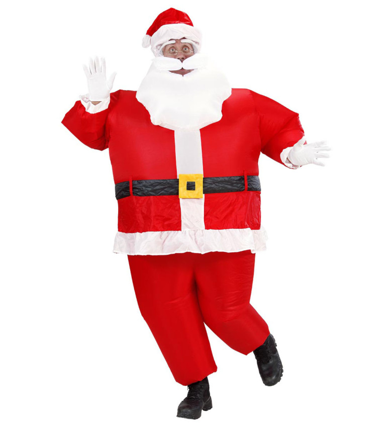 Kostým Nafukovací Santa