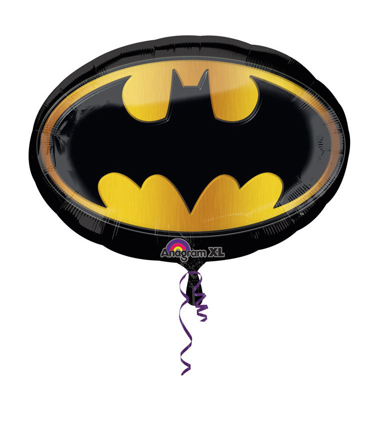 Fóliový balónek supershape - Symbol Batmana