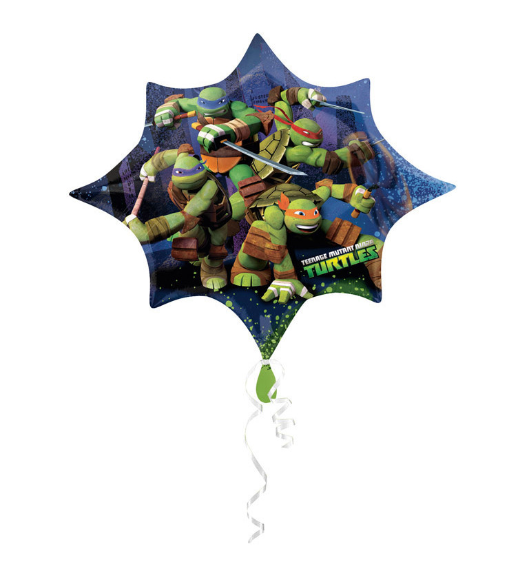 Fóliový balónek supershape - Želvy Ninja