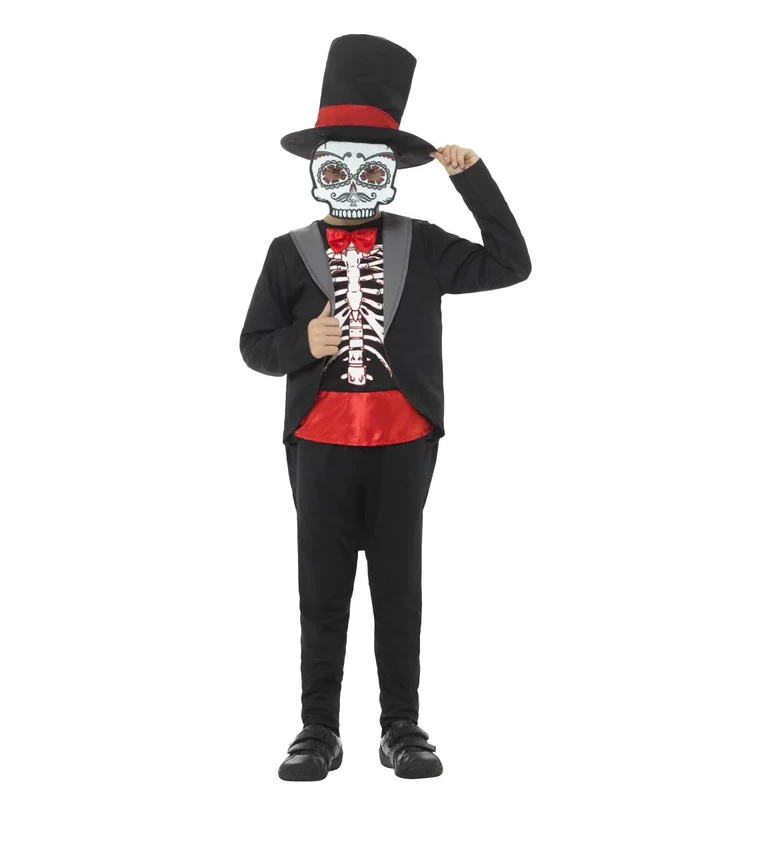Childs Day of the Dead Boy Costume
