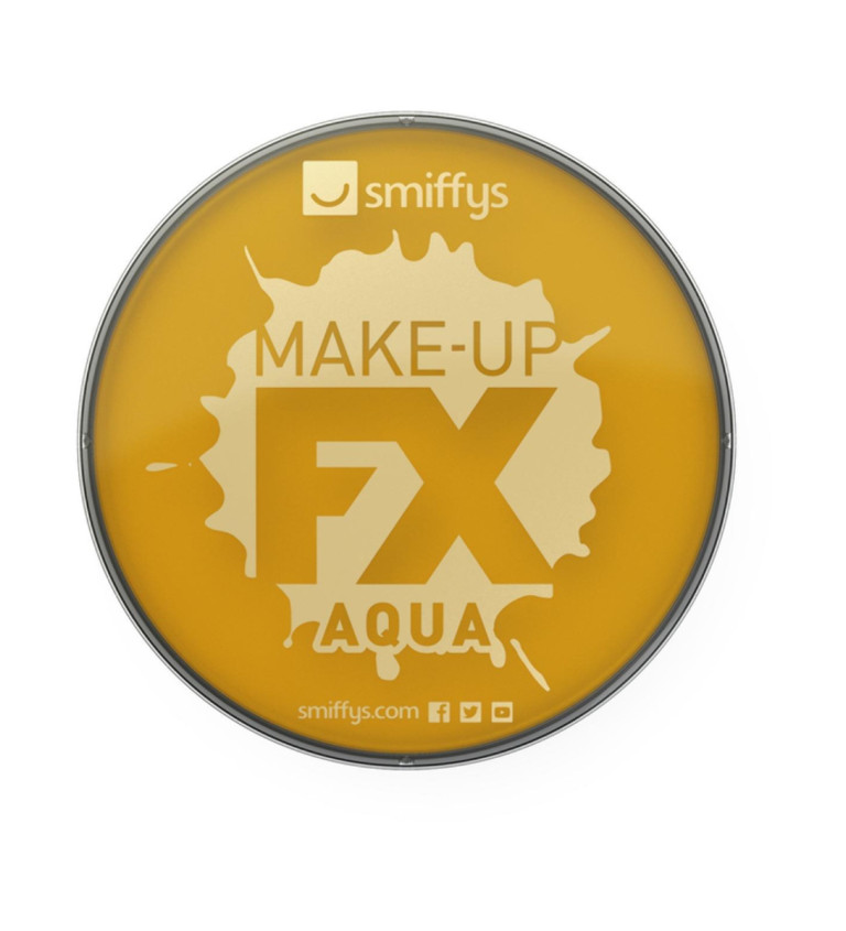 Make-up FX pudrový - zlatý