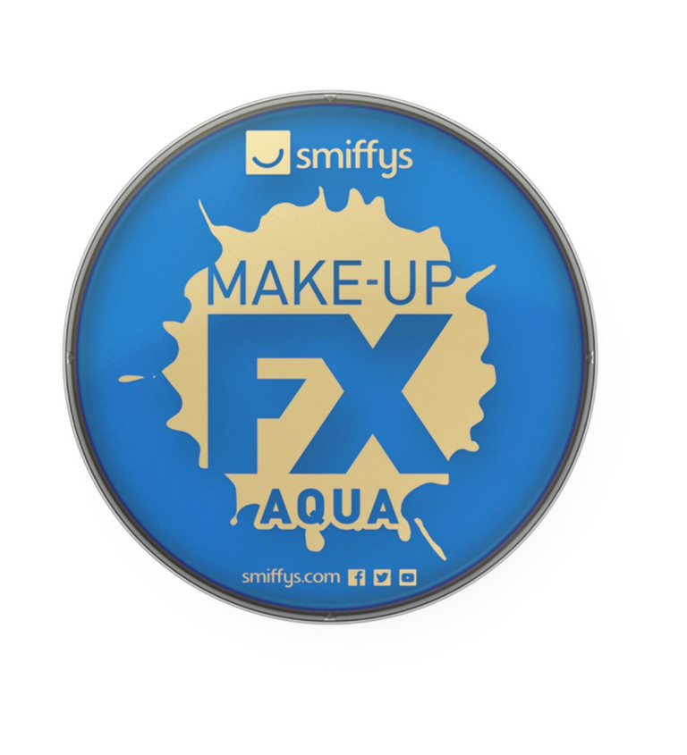Make-up FX pudrový - modrý