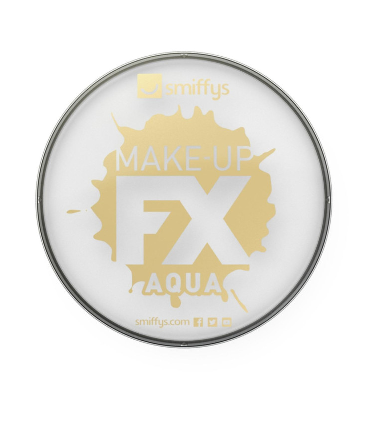 Make-up FX pudrový - bílý