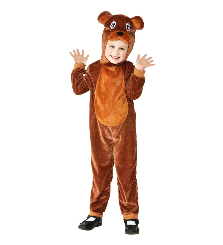 Dětský kostým medvěda - hnědý