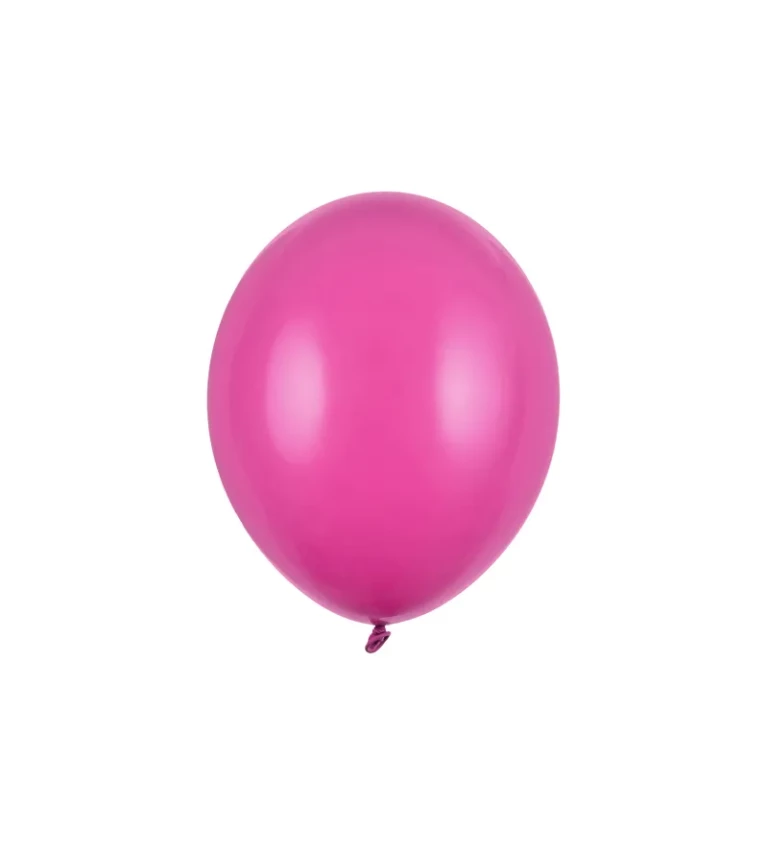 Balónek pastelový - růžový - 10 ks